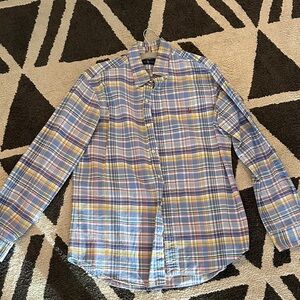 Polo by Ralph Lauren Multicolor Plaid Button-Down Shirt size medium